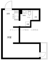 Ｍｏｎ－ｎａｋａ　Ａｐａｒｔｍｅｎｔ　Ｔｅｒｒａｃｅの物件間取画像